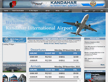 Tablet Screenshot of kandaharinternationalairport.com